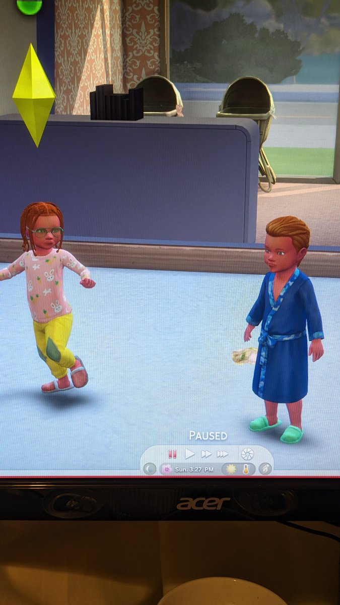 PickyDucky's tweet photo. Trying a masked 100 baby challenge in the Sims and oh my god the first father 🤦🏼‍♀️explains a lot about the kids
#sims4 #masked100baby #heppisims https://t.co/YnmcQ2cLZa