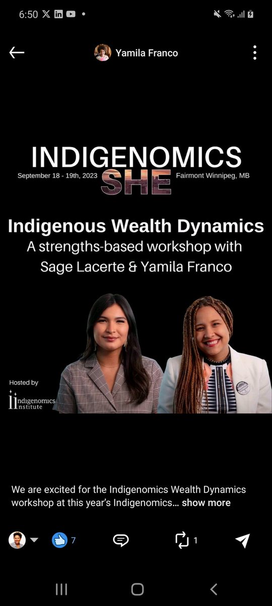 #Inclusion #Belonging #BIPOC #Indigenomics #WealthDynamics