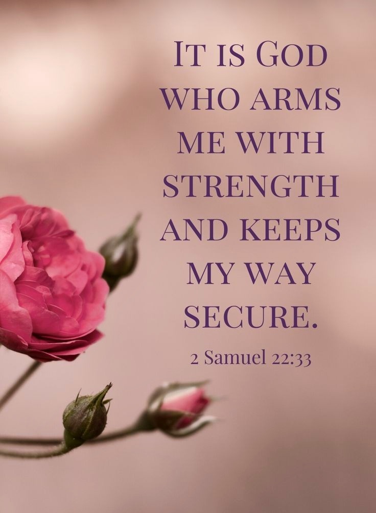 Liz_529's tweet photo. "God is my strength and power,
And He makes my way perfect.
He makes my feet like the feet of deer, and sets me on my high places." 
- 2 Samuel 22:33-34 https://t.co/eZoeLNJY5I