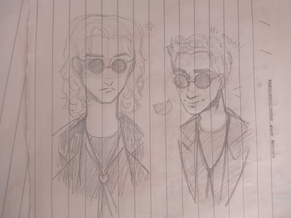 diezcalibur's tweet photo. #GoodOmens #Crowley https://t.co/rwypjwOQ4o
