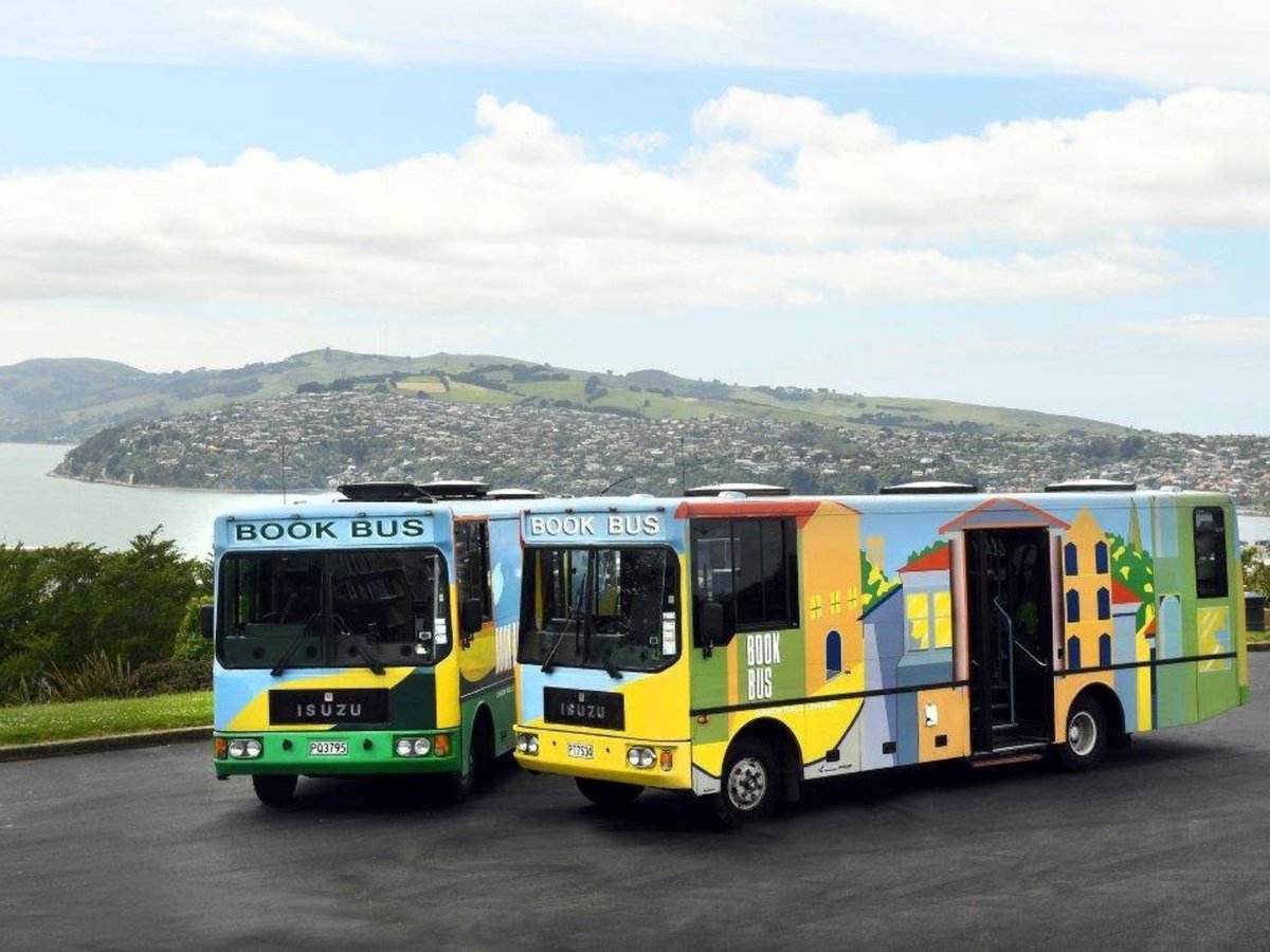 This BookBus stop has been cancelled due to roadworks Tuesday 19 September 2023. Waldronville These stops will be visited: Tuesday: Maori Hill, Corstophine, Parkside, Waverley, Brighton, Ocean View