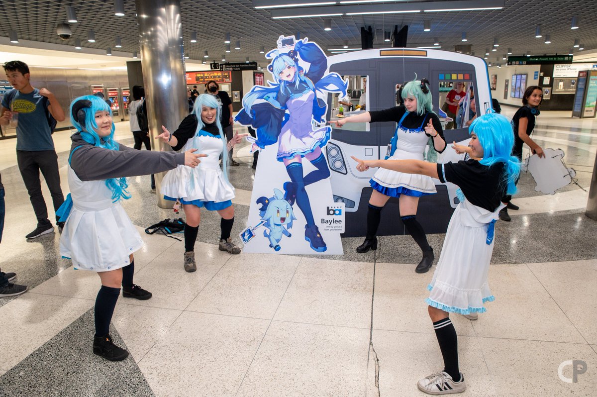 chrispang_prod's tweet photo. @SFBART held an event this weekend so a few cosplayers from around the bay came in to take on the mascot persona. It was a fun event and hope they host more Anime Mascot events.
#bart #sfbart #powellstation #bartanimemascots #bartmascot #bartbaylee #bartjasmine #bartmira #barty https://t.co/007JdgaM8A