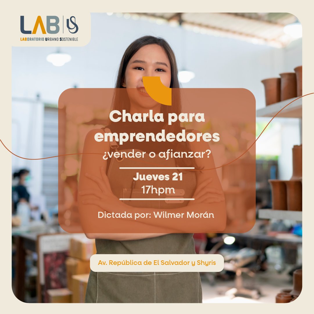 labus_ec's tweet photo. Te esperamos en #LabUS para conversar con Wilmer Morán sobre cómo #emprender y llevar a tu negocio al siguiente nivel 🚀

Además, tendremos un premio sorpresa para los participantes. 😲

¡Imperdible! 😉 https://t.co/mbK1ho6rav