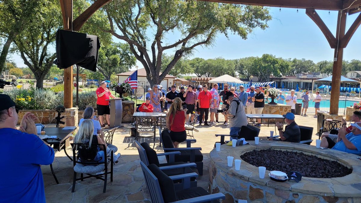 A wonderful day honoring veterans at the 3rd annual north texas Tee It Up For The Troops