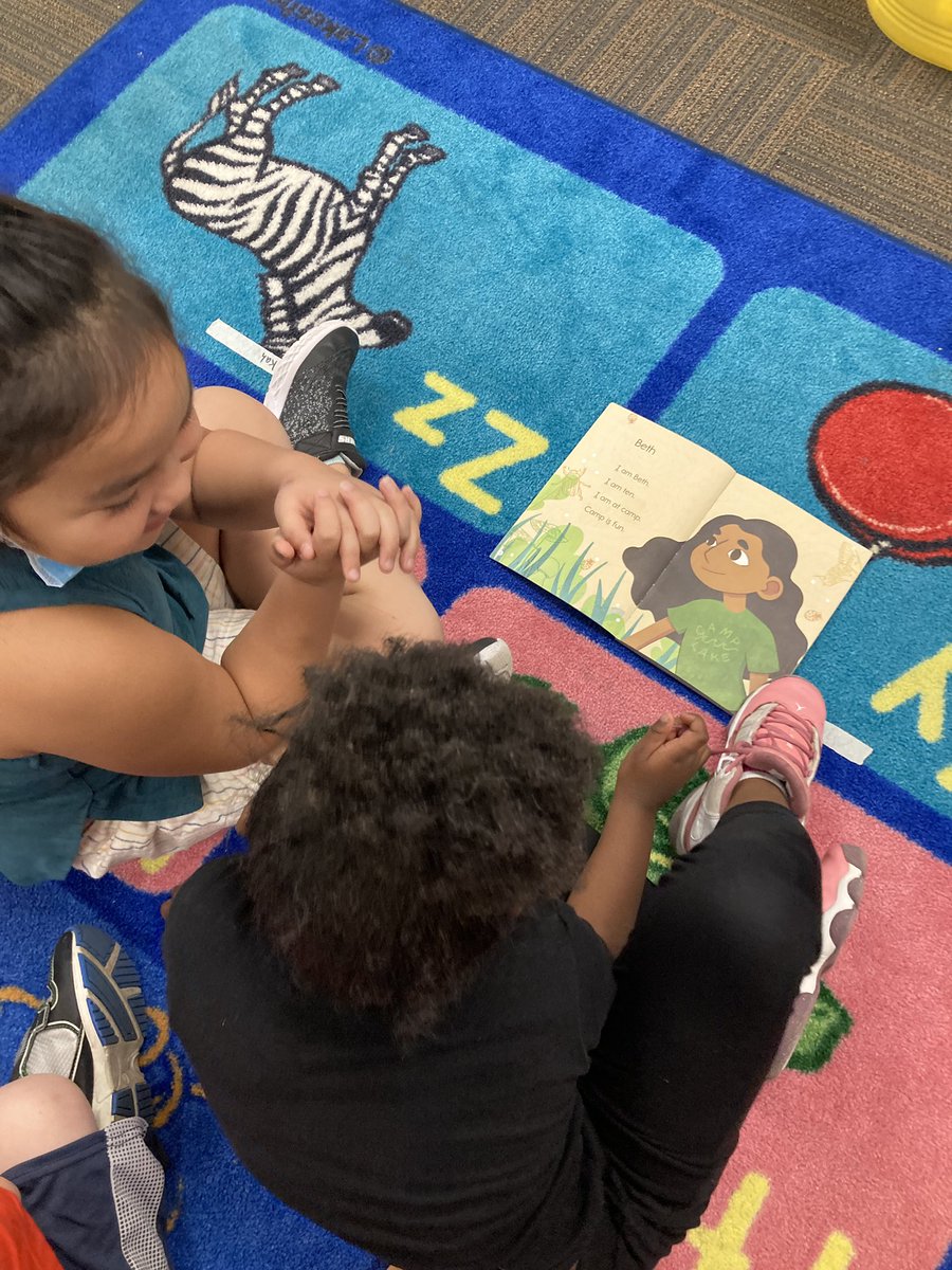 The first day of reading decodables. They did a great job! <a href="/HazelgroveKck/">hazelgrove_kck</a> #firsties