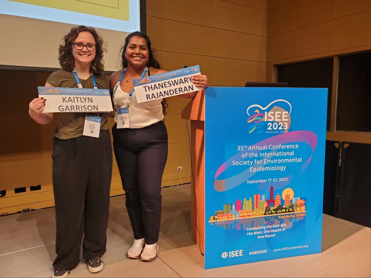 It is always a pleasure to talk about my #nlhealth research on healthcare workers' experiences/challenges in NL at an international conference in Taiwan, along with Kaitlyn and her work on the role of media and politics on public health. 

@MUNMed @munmgss @MUN_Students #ISEE2023