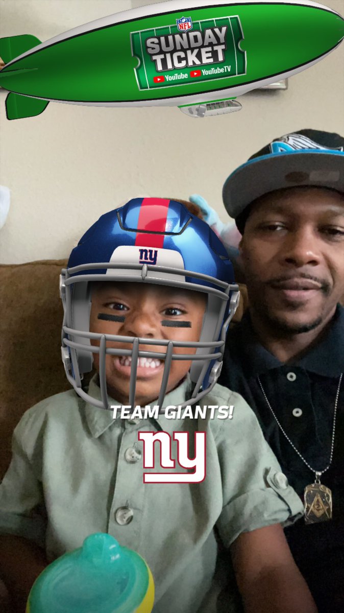NYKID83's tweet photo. On yesterday baby girl was game ready @Giants #GOODWIN #BETTERCOMEBACK https://t.co/zqPcgkiBGf