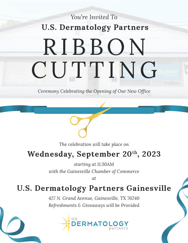 GainesvilleCofC's tweet image. We invite the community to join us in welcoming our new member, U.S. Dermatology Partners, with a ribbon cutting! ✂️Come out and see their location while you meet the staff who are ready to meet your healthcare needs!💙
#weloveourmembers #opentoeveryone