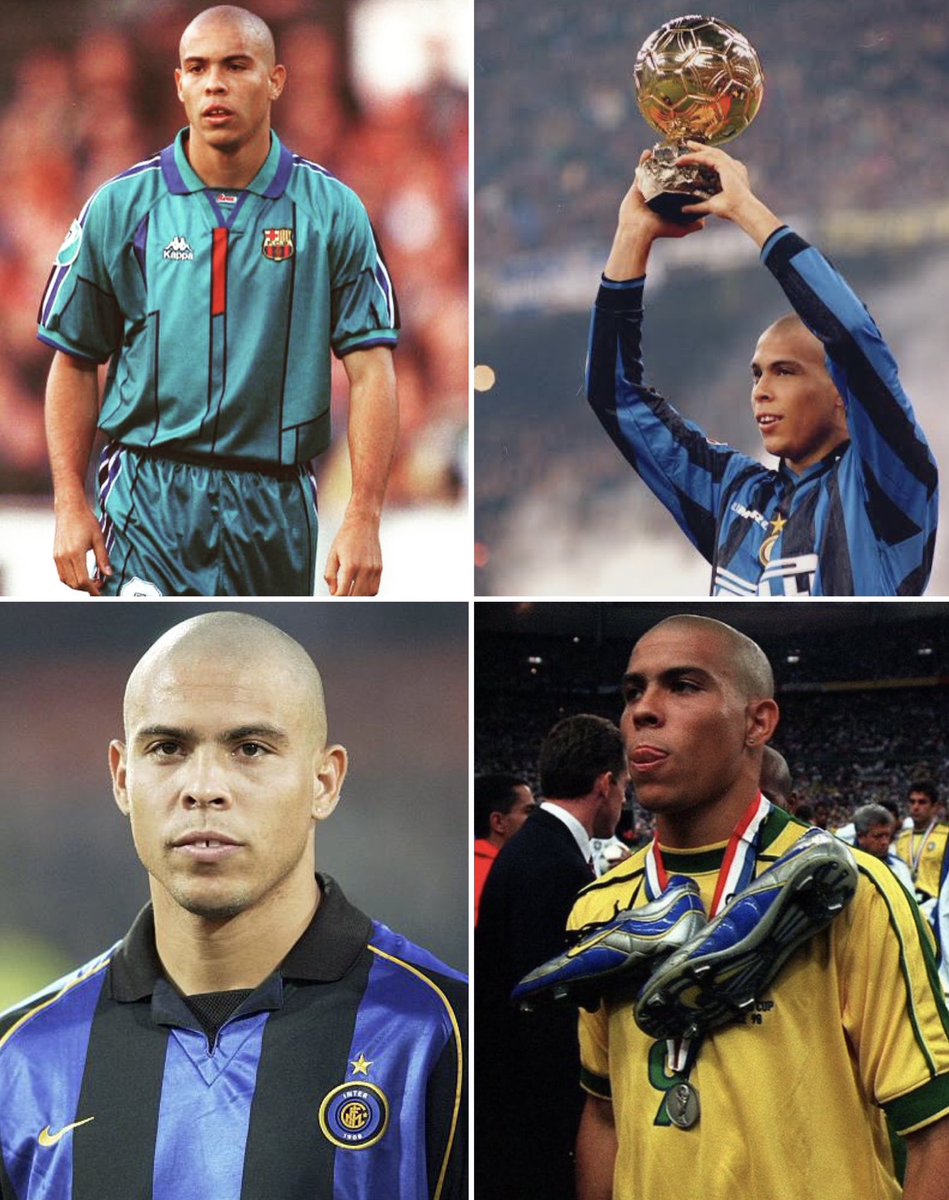 SelecaoTalk's tweet photo. The Real Ronaldo turned 47 today! 🇧🇷 

𝙃𝙞𝙨 𝘾𝙖𝙧𝙚𝙚𝙧 𝙎𝙩𝙖𝙩𝙨

🏟️ 616 Games
⚽ 414 Goals
🅰️ 127 Assists
🏆 18 Trophies

𝙏𝙝𝙚 𝙂𝙧𝙚𝙖𝙩𝙚𝙨𝙩 𝙎𝙩𝙧𝙞𝙠𝙚𝙧 𝙊𝙛 𝘼𝙡𝙡 𝙏𝙞𝙢𝙚? 💭 https://t.co/xtYAF2AsZe