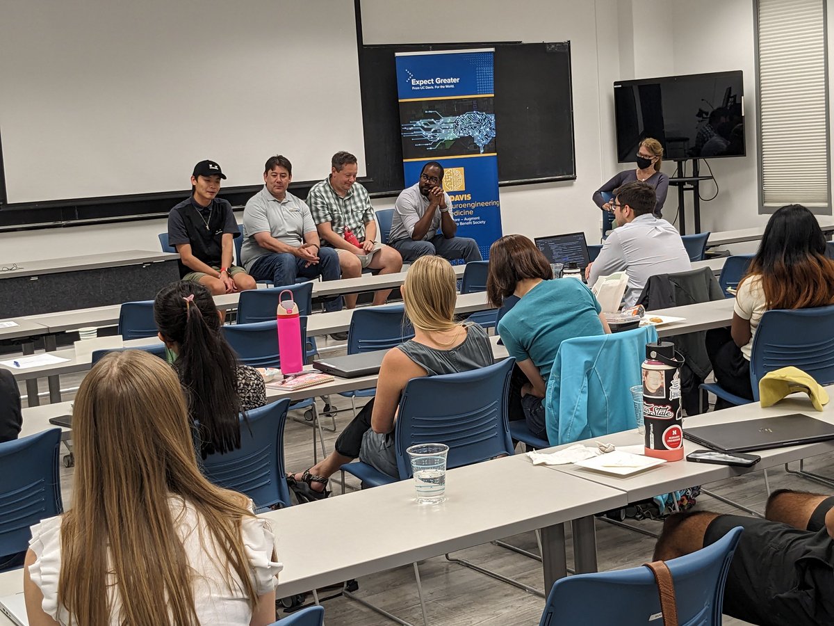 UCD Center for Neuroengineering and Medicine (@ucd_neuroeng) on Twitter photo Professors Karen Moxon, Wilsaan Joiner <a href="/UCDmotorlab/">UC Davis Sensorimotor Integration Lab</a> , Gene Gurkoff <a href="/UCDneurosurgery/">UC Davis Neurological Surgery</a> , Christopher Nitta <a href="/UCDavisCOE/">UC Davis College of Engineering</a> and Xianglong Wang <a href="/UCDavisBME/">UC Davis Biomedical Engineering</a> as faculty panelists at the NSF NRT NeuralStorm workshop. Professors Karen Moxon, Wilsaan Joiner <a href="/UCDmotorlab/">UC Davis Sensorimotor Integration Lab</a> , Gene Gurkoff <a href="/UCDneurosurgery/">UC Davis Neurological Surgery</a> , Christopher Nitta <a href="/UCDavisCOE/">UC Davis College of Engineering</a> and Xianglong Wang <a href="/UCDavisBME/">UC Davis Biomedical Engineering</a> as faculty panelists at the NSF NRT NeuralStorm workshop.
