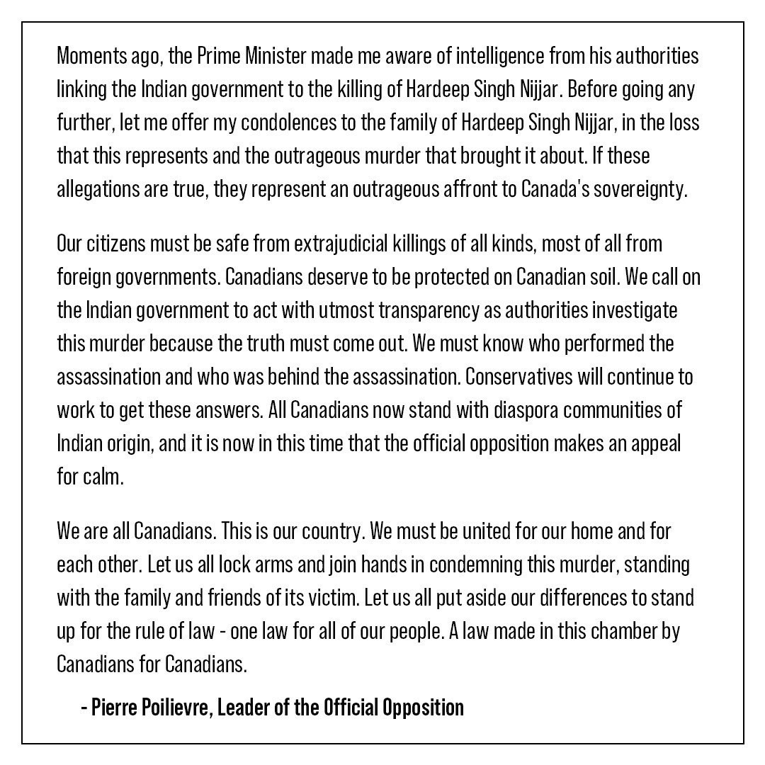 Pierre Poilievre tweet media