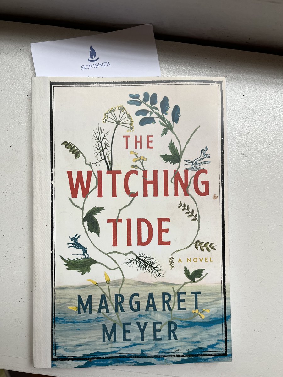 This is a gripping novel based on the true stories of a  REAL witch hunt, 1645, when women--especially midwives--feared torture and death because of religious extremsm. Harrowing and lyrical. Recommended. #TheWitchingTide  #WitchHunt @ScribnerBooks