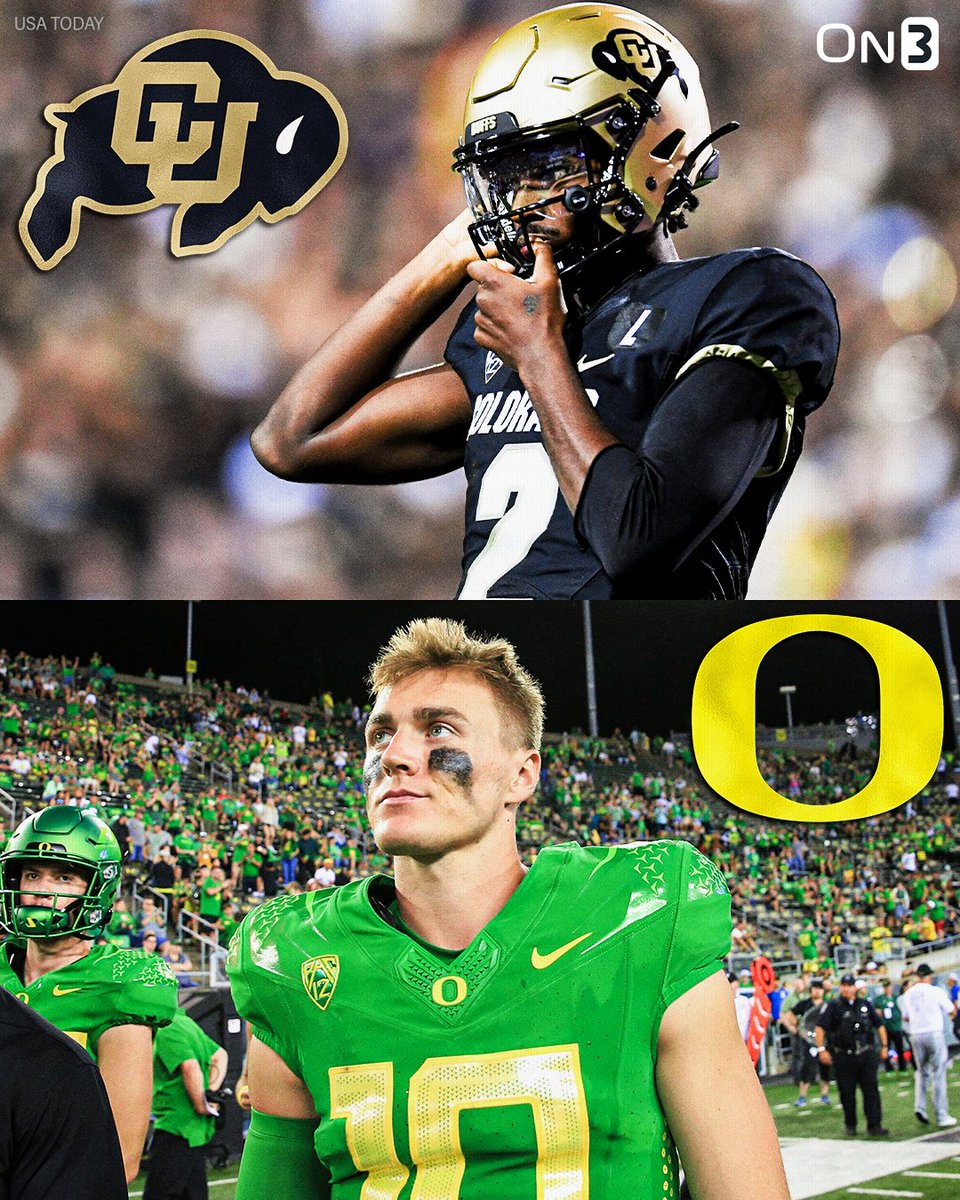 On3's tweet photo. Colorado AT Oregon🍿🍿🍿

Who wins and by how much? 🤔 https://t.co/8Elag2gKBv