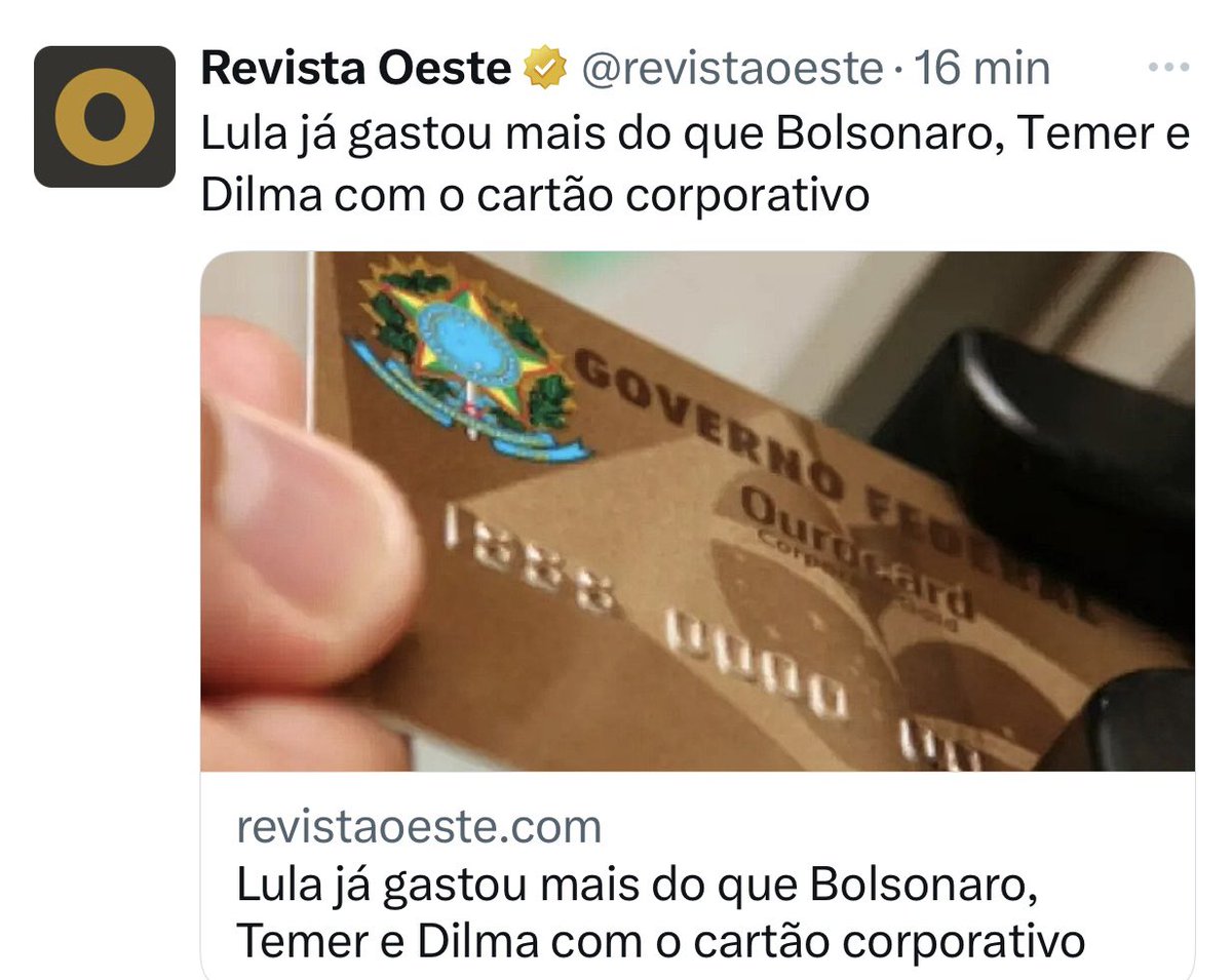 Gastança desmedida, nenhuma austeridade. Alguma surpresa? Único projeto desse desgoverno PT é tributar, cada vez mais impostos para o brasileiro, para bancar os excessos, desvios e compadrios.