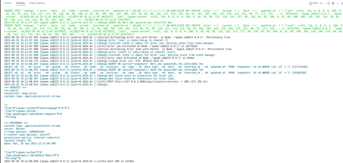 sleipni_r's tweet photo. Why restrict yourself to a single language? With Spawn you can bring together the best of several worlds and many languages. Soon we will be able to write Rust code and use Erlang to distribute it massively!
#eigr #eigrspawn #weBeamTogether #MyElixirStatus #Rust #Serverless https://t.co/NDJQ494ken