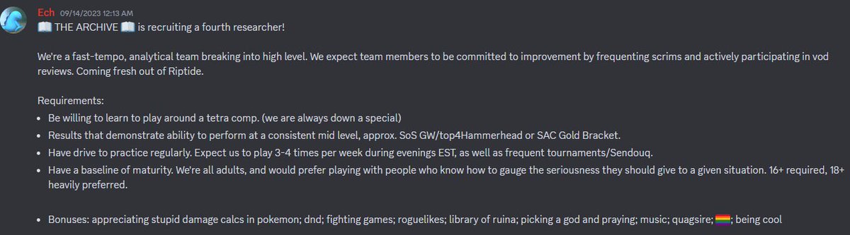 TheArchiveSpl's tweet image. contact @arcanigon on discord for scheduling/more info