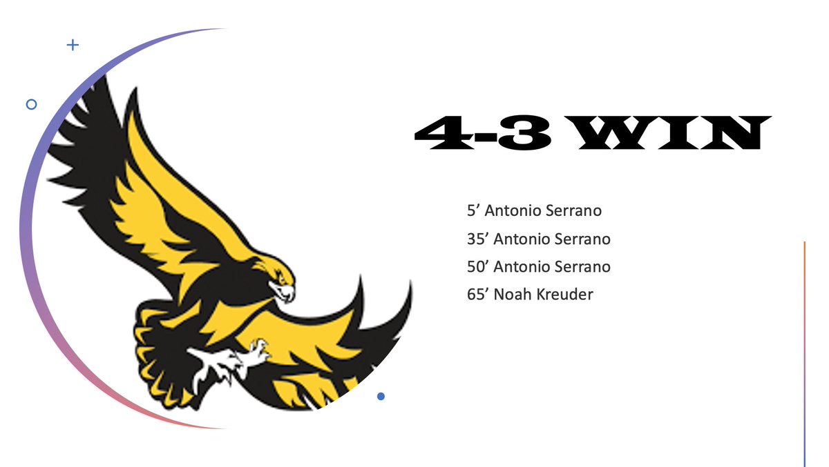 Hawks win v <a href="/ParkHs/">park.hs</a> 4-3. Game called early with 5 remaining due to torrential downpour and ⚡️

Beautiful teamwork shown today. Team victory

MOTM - Antonio Serrano with Hat-Trick and 2 assists. 

Hawks move to 2-3 record. Looking t continue to win streak 🔥