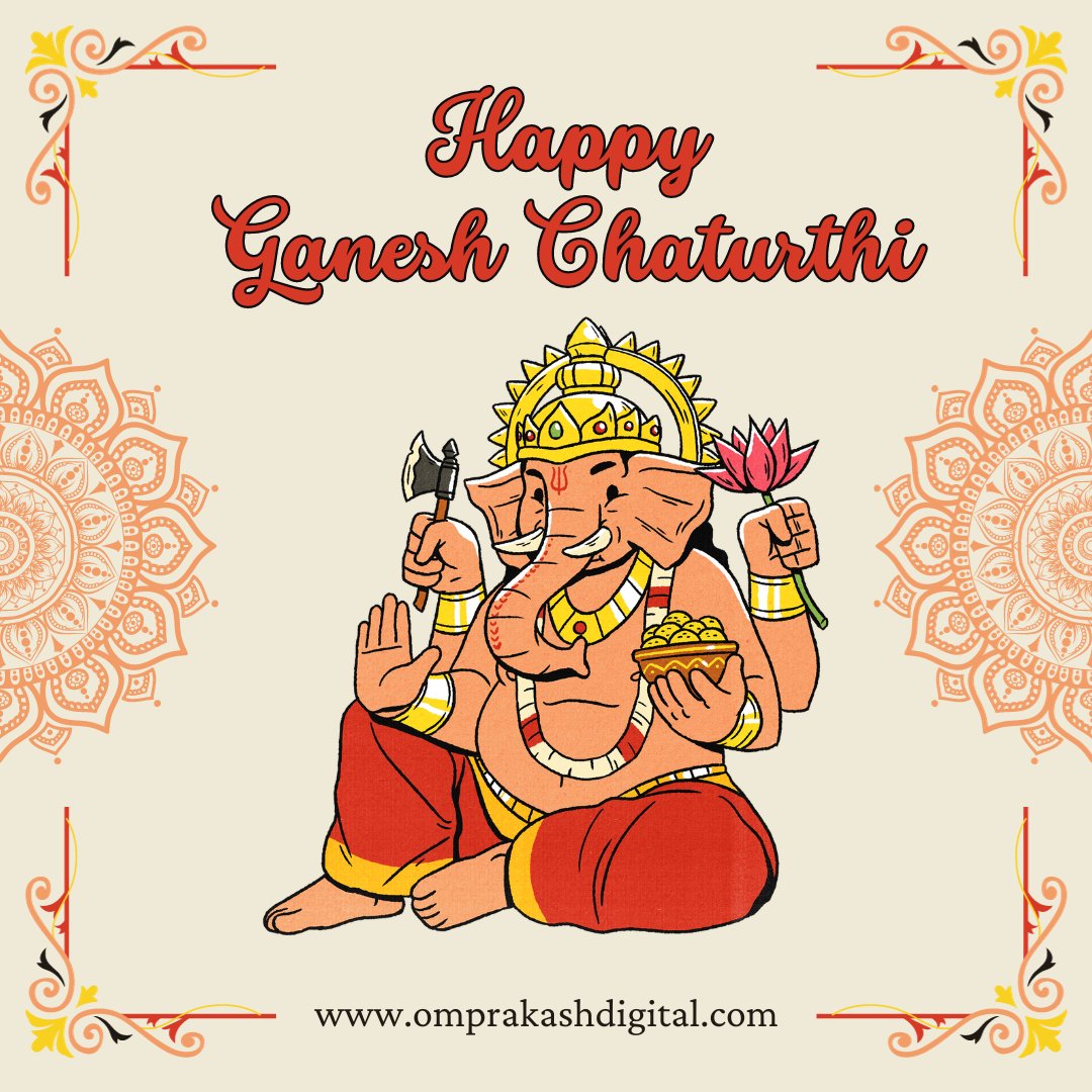 OmprakashDigi's tweet photo. 🌟 Wishing the Omprakash Digital family a joyous Ganpati Chaturthi! 🙏 May Lord Ganesha bless your journey with success and prosperity. Visit https://t.co/OFTrmSTGpv for digital excellence! 🚀

#GanpatiChaturthi #FestivalOfJoy #GaneshaBlessings  #SuccessJourney 🎉🐘 https://t.co/mguVXVqYVV