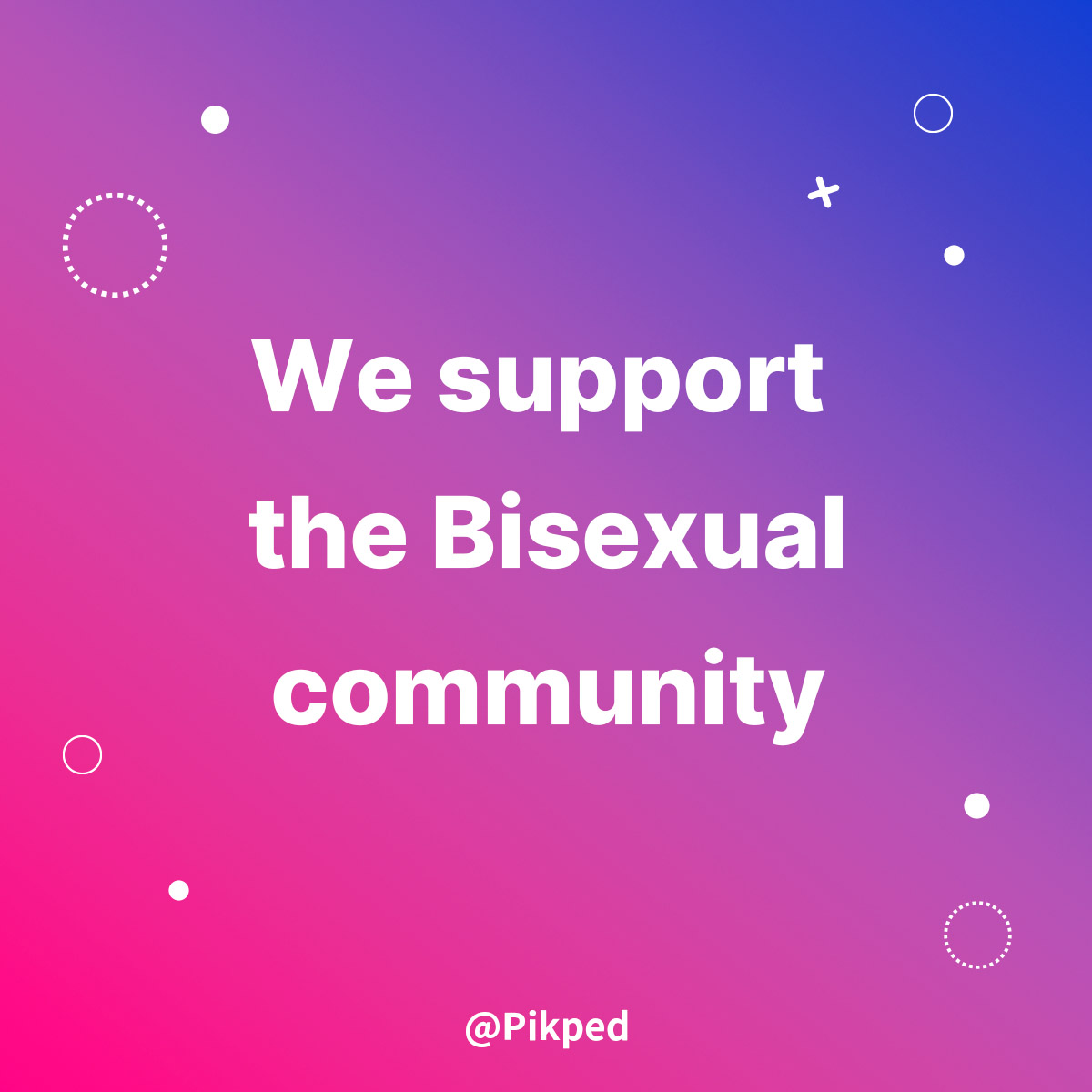Happy #BiVisibilityWeek 🩷💜💙

In honor of #BiWeek to enjoy this huge moment with Pikped #BiVisibilityDay #BiVisibilityMonth