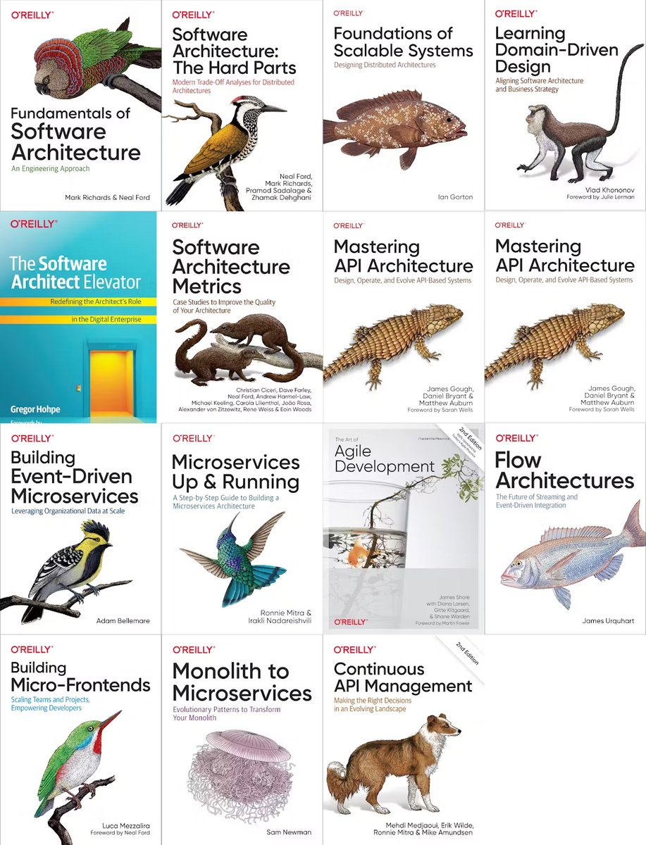cmau's tweet image. 15 libros sobre #ArquitecturaDeSoftware valorados en $850 por $25 en #HumbleBundle

👉 humblebundle.com/books/software…

#DesarrolloDeSoftware #LibrosDeTecnología #Desarrolladores

#SoftwareArchitecture #SoftwareDevelopment #TechBooks #Developers