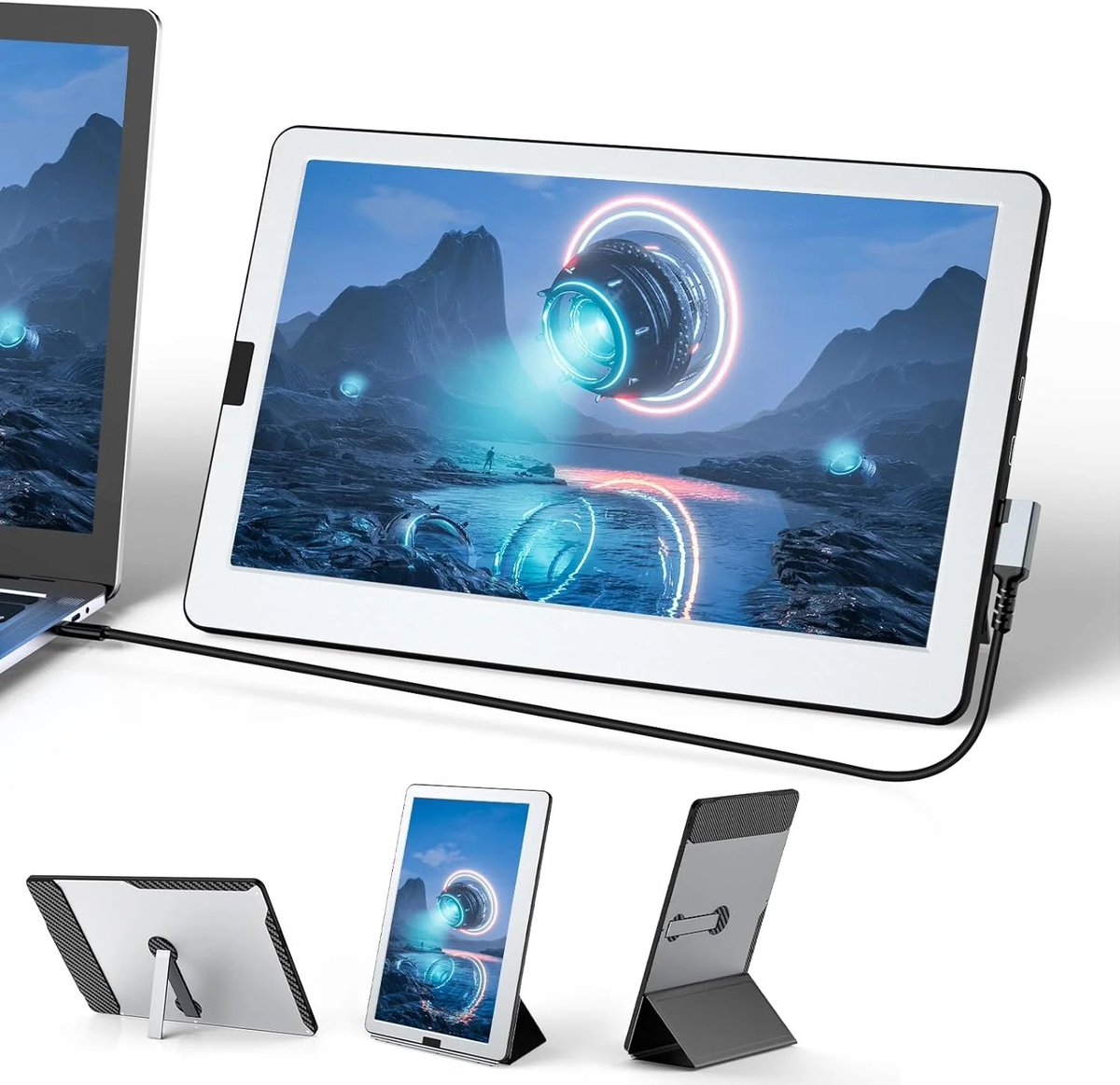 KwumsyOfficial's tweet photo. Kwumsy F1S 14'' Portable Monitor Laptop Screen Extender

Elegant Aluminum Body for Premium Feel

1080P Resolution &amp; 14" IPS FHD Screen

Wide Compatibility for Various Scenarios

ADD TO CART👉 https://t.co/vzViYBjzcn

#Kwumsy #Kwumsyf1s #screen #extender https://t.co/d1yqwEqJWu