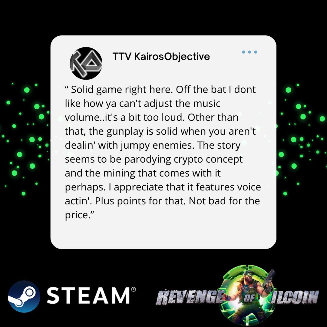 Ilcoin_B_P's tweet image. 🌟🎮 Join the Gaming Revolution! Thousands Have Played and Loved Revange of Ilcoin - It's Your Turn Now! 🚀

Don't miss out on what everyone's talking about! It's time to play! 🔥👾

store.steampowered.com/app/2529210/Re…

#RevangeOfIlcoin #GamingSensation #JoinTheAdventure #hechoenmexico