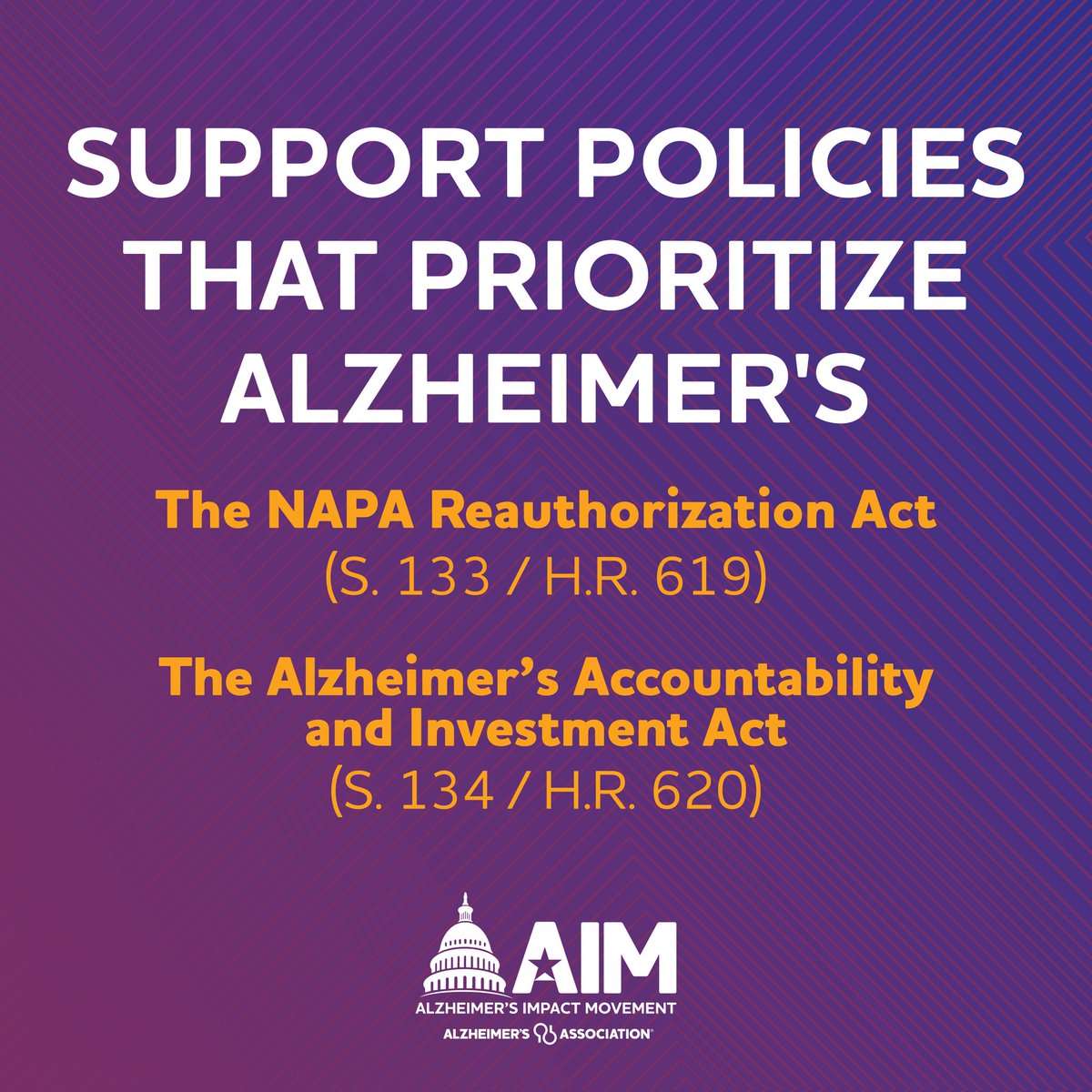 CareMindful's tweet photo. We need the #NAPAAct and #AlzInvestmentAct to continue our progress in the fight against Alzheimer’s. @RepUnderwood please join the bipartisan movement to reauthorize these bills! #ENDALZ https://t.co/2ePErjXVO4