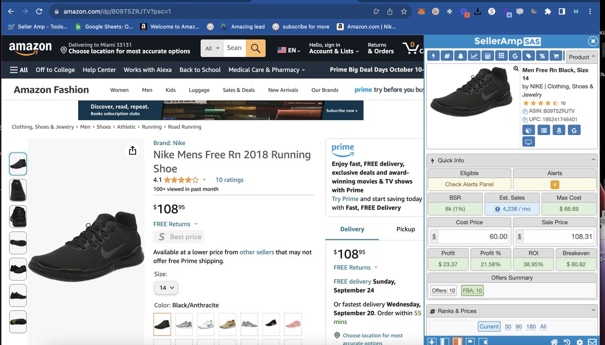 Reselling Nike and LEGO on Amazon helped me retire from the 95 at 22
