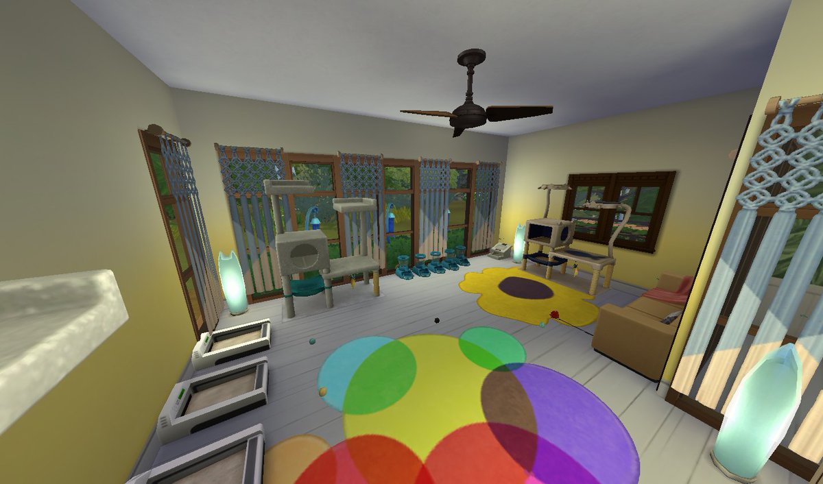 Craft_Simmer's tweet image. Here is Kitty Korner , a cat cafe. As you all know I am a big kitty person! I'm looking forward to seeing everyone tomorrow at 12:30 Pm cst for some Palia.