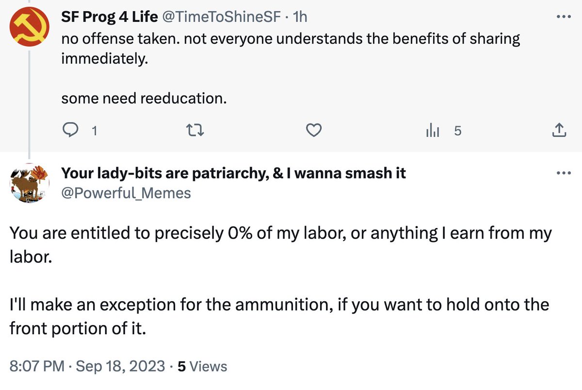 TimeToShineSF's tweet image. these right-wing fascists act so stingy and mean!