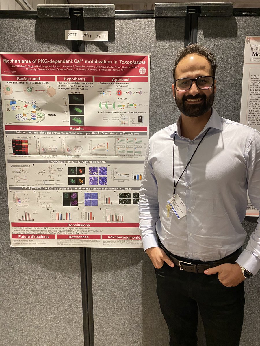 Nice presentations today, Gabriel! Thankful for our collaborative parasite community. #MPM2023