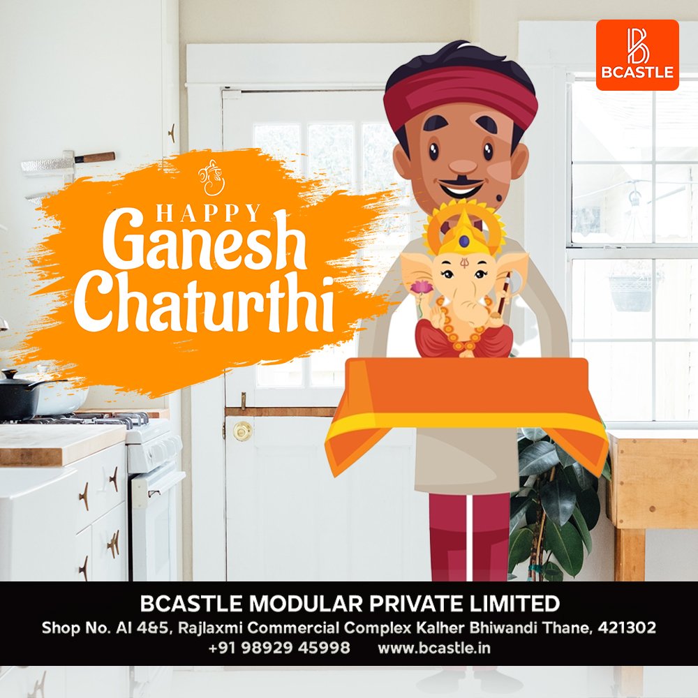 bcastleModular's tweet photo. "May Lord Ganesha's blessings fill your home with happiness and prosperity! Happy Ganesh Chaturthi from  𝘽𝙘𝙖𝙨𝙩𝙡𝙚 "

#ModularMarvels #modularhome #modularkitchen #modernkitchen  #india #instagram #viral #fashion #ganpatibappamorya #ganeshchaturthi #jaishreeganesh https://t.co/VV76HfFHwy