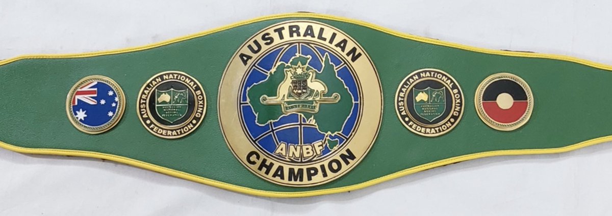 AnbfAustralia's tweet photo. The new look Australian title belt 👀💥🔥 https://t.co/RIqOmJfJxi