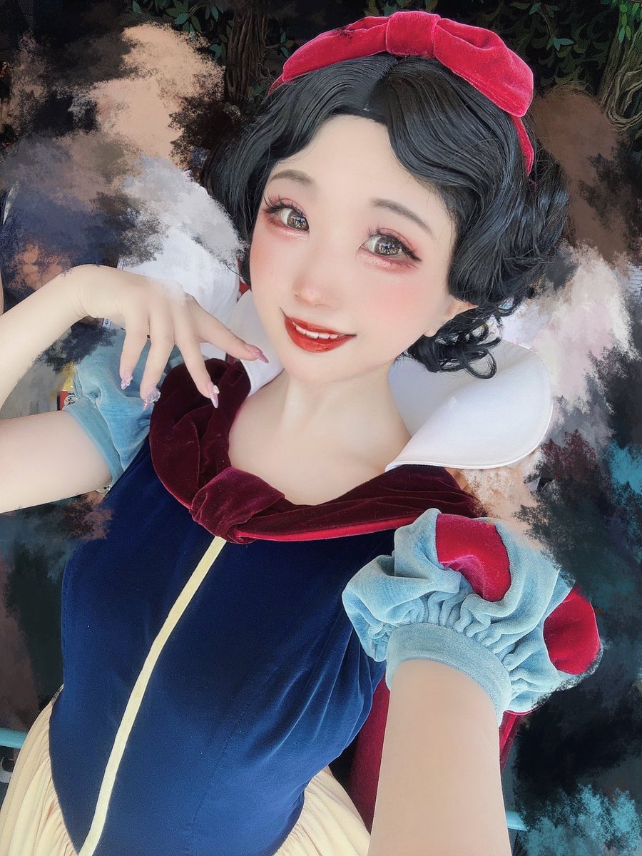 数年ぶりにプリンセスになれました👑🍎

#Dハロ2023  #Dハロ仮装2023