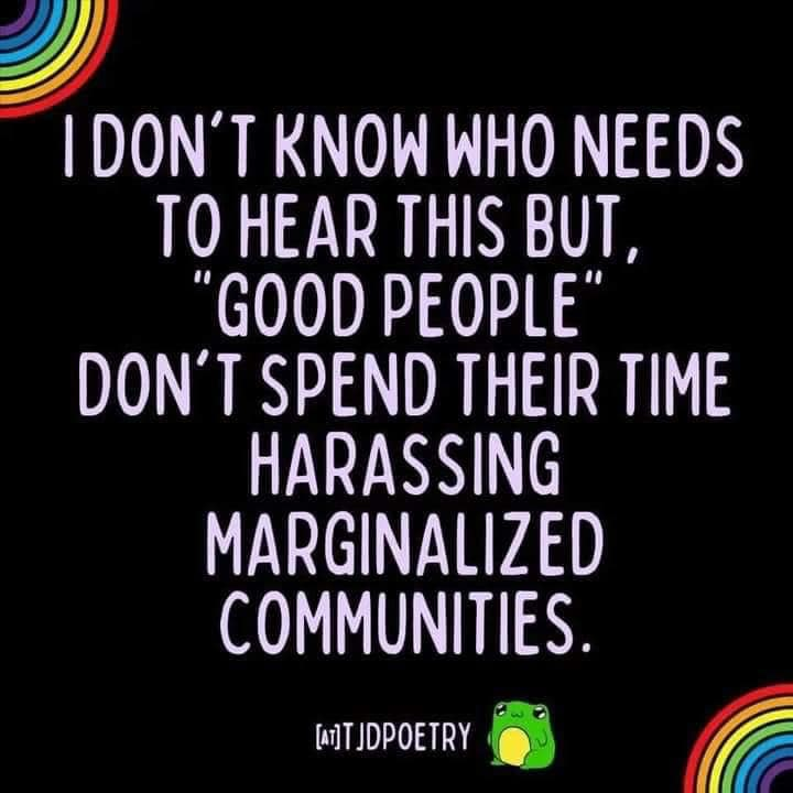 #NoSpaceForHate #EveryoneHasASexualOrientationAndGenderIdentity