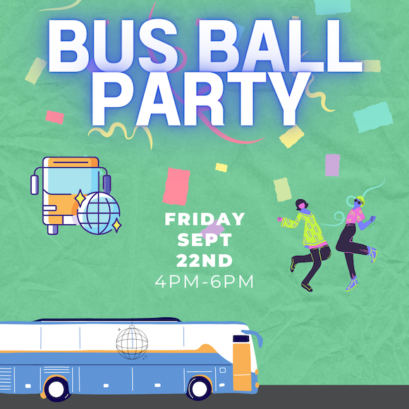 ptua's tweet photo. This Friday @WeSustainCities are hosting a Bus Ball in Melbourne's west! Put on your fancy duds and climb aboard the People's Limousine for a night of fun! Check out all the details here: https://t.co/QvGe2z62hR #TransportEquityWeek https://t.co/X4dHD3vavi