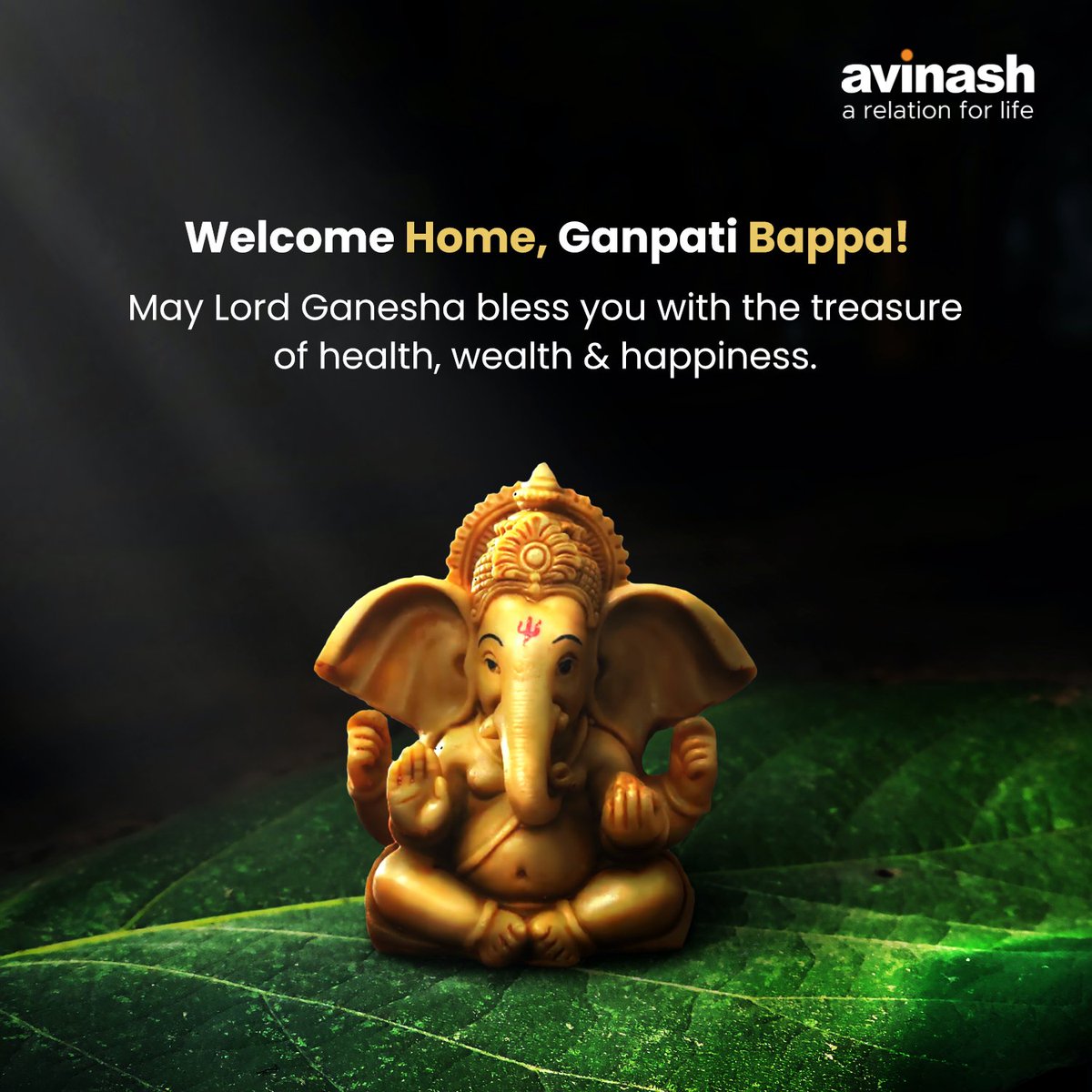 AvinashGroup's tweet photo. As Ganesh Chaturthi unites families and communities to welcome Bappa, Avinash Group stands with you in building homes where families come together!
#GaneshChaturthi #HappyGaneshChaturthi #AvinashGroup https://t.co/9hgfPJOl0L