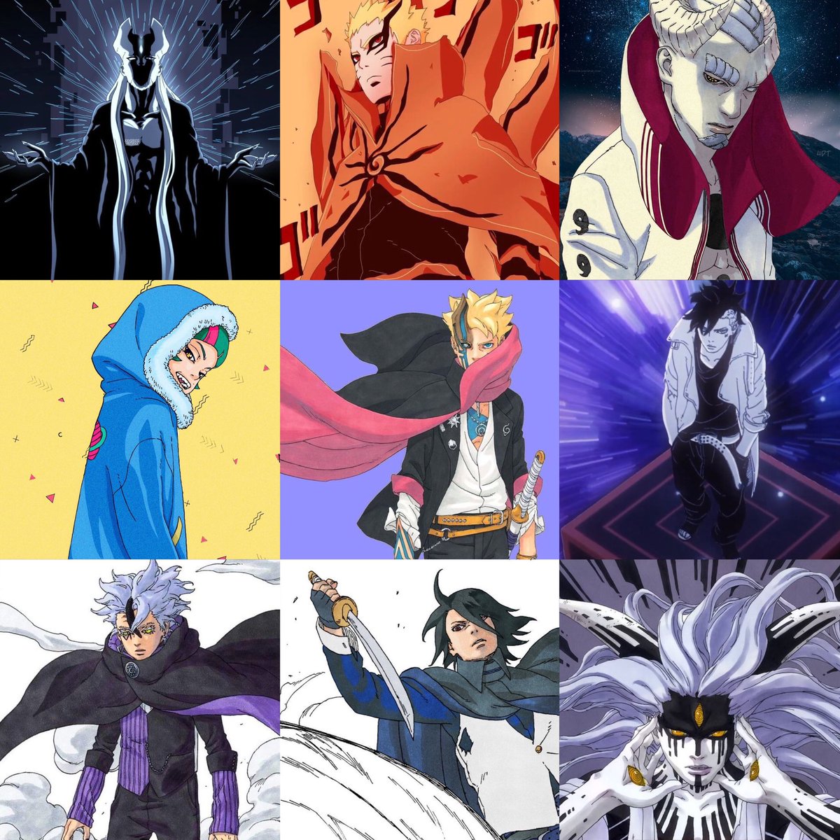 This is my list. Kinda don’t see why Boruto is so high lol literally no feats or statements that get him higher or even equal to isshiki right now.