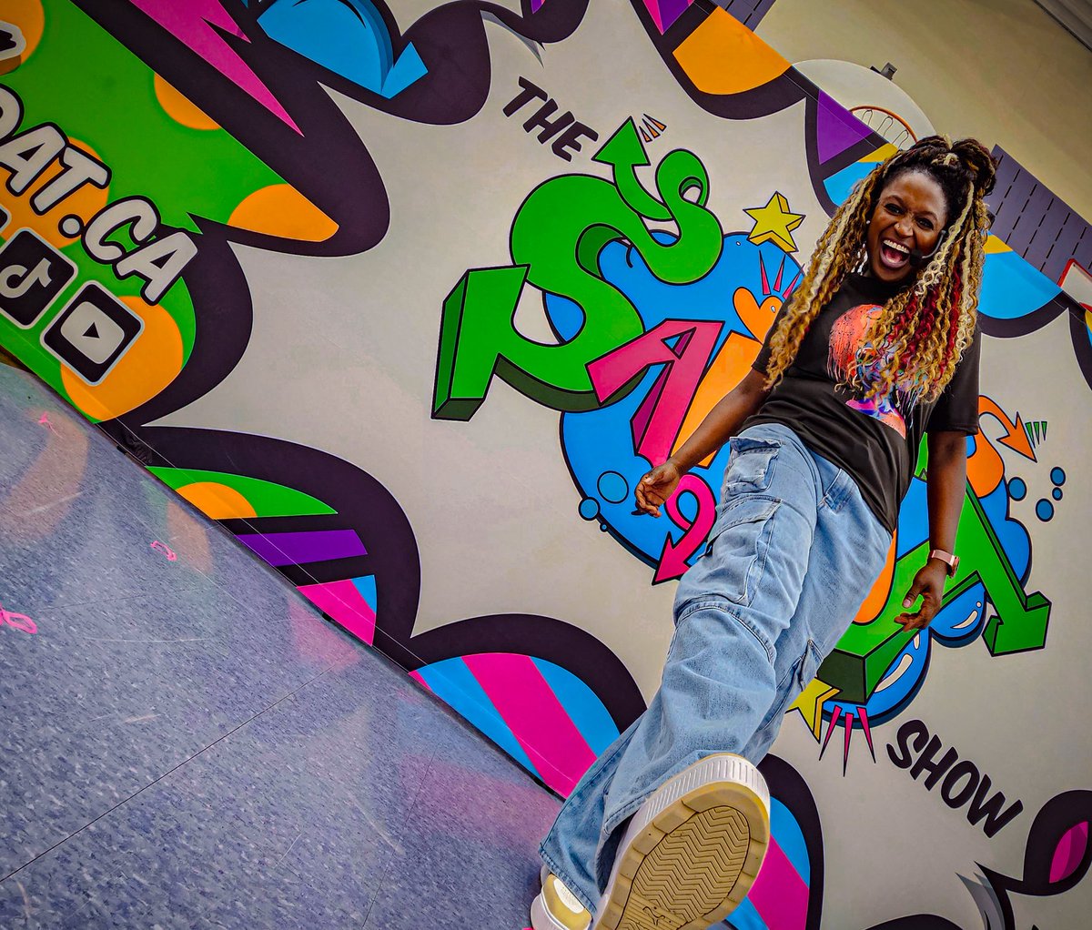 Incredible kick-off to our week with these incredible students! <a href="/mmcmath1/">Mark McMath</a> <a href="/wrdsb/">Waterloo Region DSB</a> #KindnessMatters #TheSaidatShow #SpreadLove