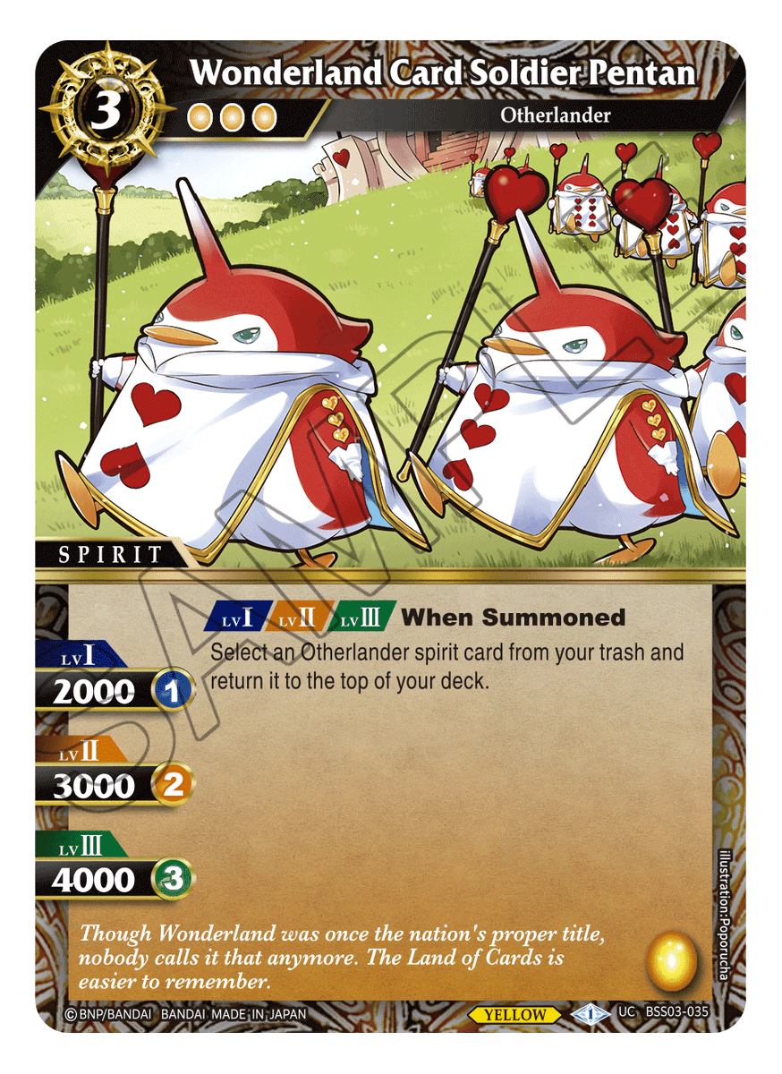 BSS_TCG's tweet photo. (1/3) The Realm of Radiance realized they had to make the long play or be eradicated.

The Angels bowing to the empire, while the Birdfolk work in the shadows to gather allies to fight back.

BSS03 -Aquatic Invaders- will be in stores October 27, 2023!

#BattleSpiritsSaga https://t.co/30RQch9W6f