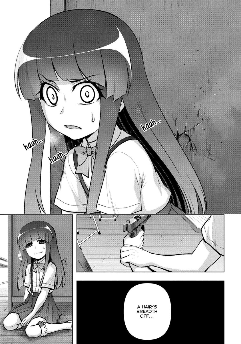 Keiichidagoat's tweet photo. If the god of peak was in higurashi. . https://t.co/zsuSJV30oF