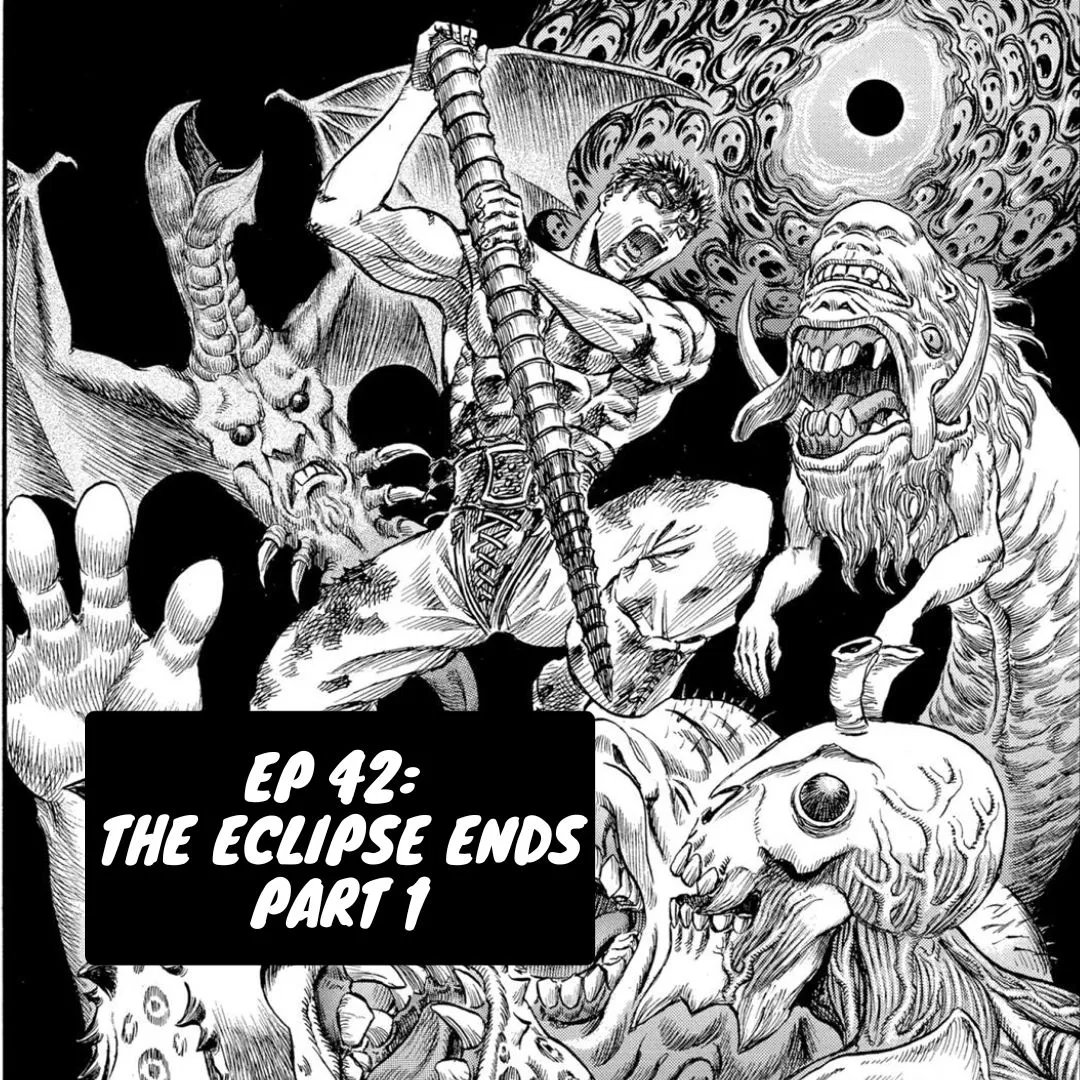 lets_unpack_it's tweet photo. New episode out now! The eclipse is almost at an end. Check out the obscene character deaths and setup for the deathblow for the Band. Go listen on your platform of choice! (link in bio) https://t.co/5kZE3oZBad