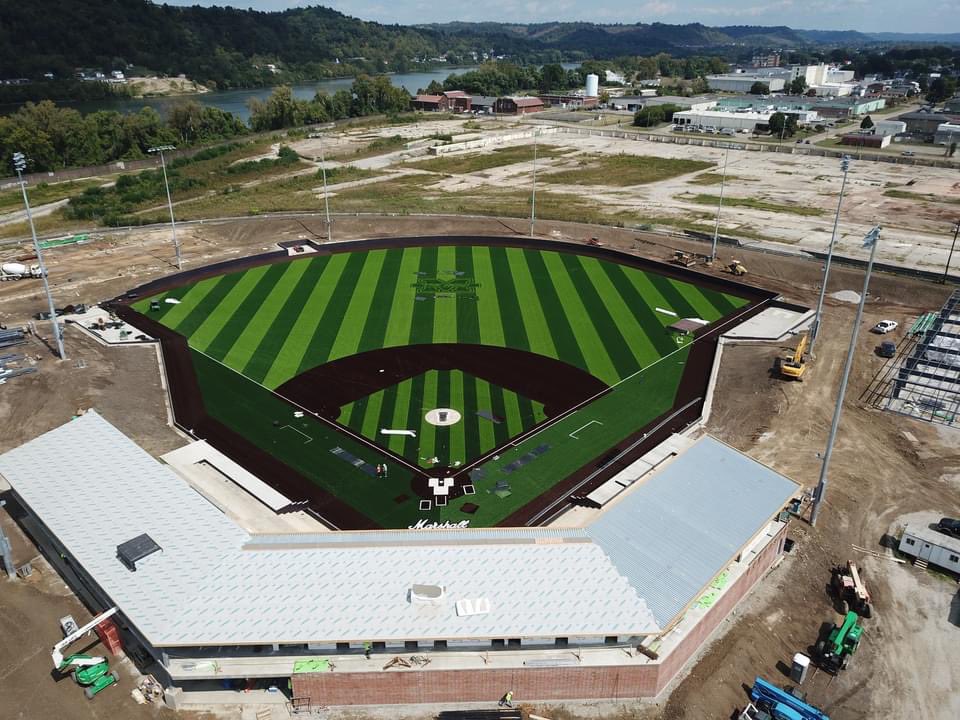 BarstoolMU's tweet photo. Marshall Baseball Stadium Update 

📸 Credit: Frank Workman https://t.co/AFMKN3xV8m