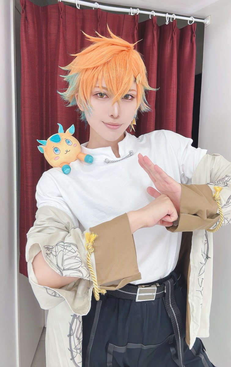 「 / cosおりえんすのチャイナ衣装でおどみた撮影してきたー!!みんなめっちゃ似」|女将🐺❤️‍🔥4/1アコマルD17🥳通知❌のイラスト