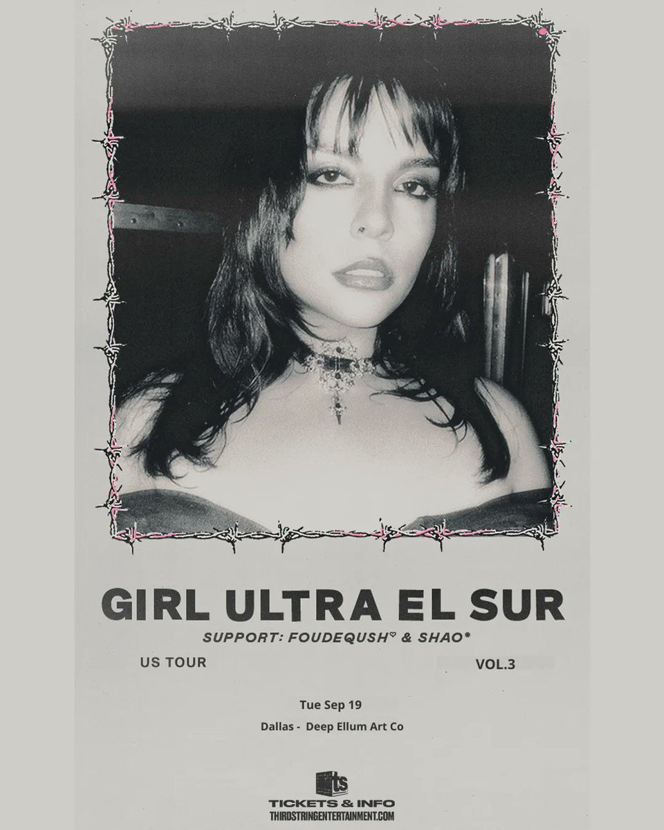 🚨TOMORROW🚨@grrrlultra is performing at @DeepEllumArtCo with @foudeqush and @soloshaolin! Get your tickets to see these incredible women on stage at the link in bio!🎟️