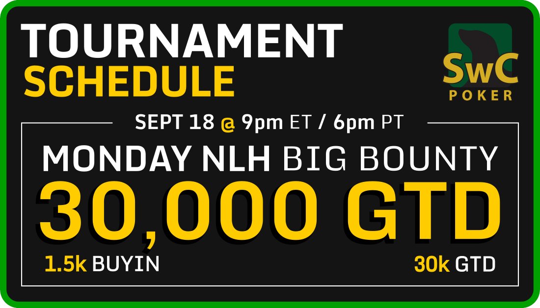 SwC Poker tweet media
