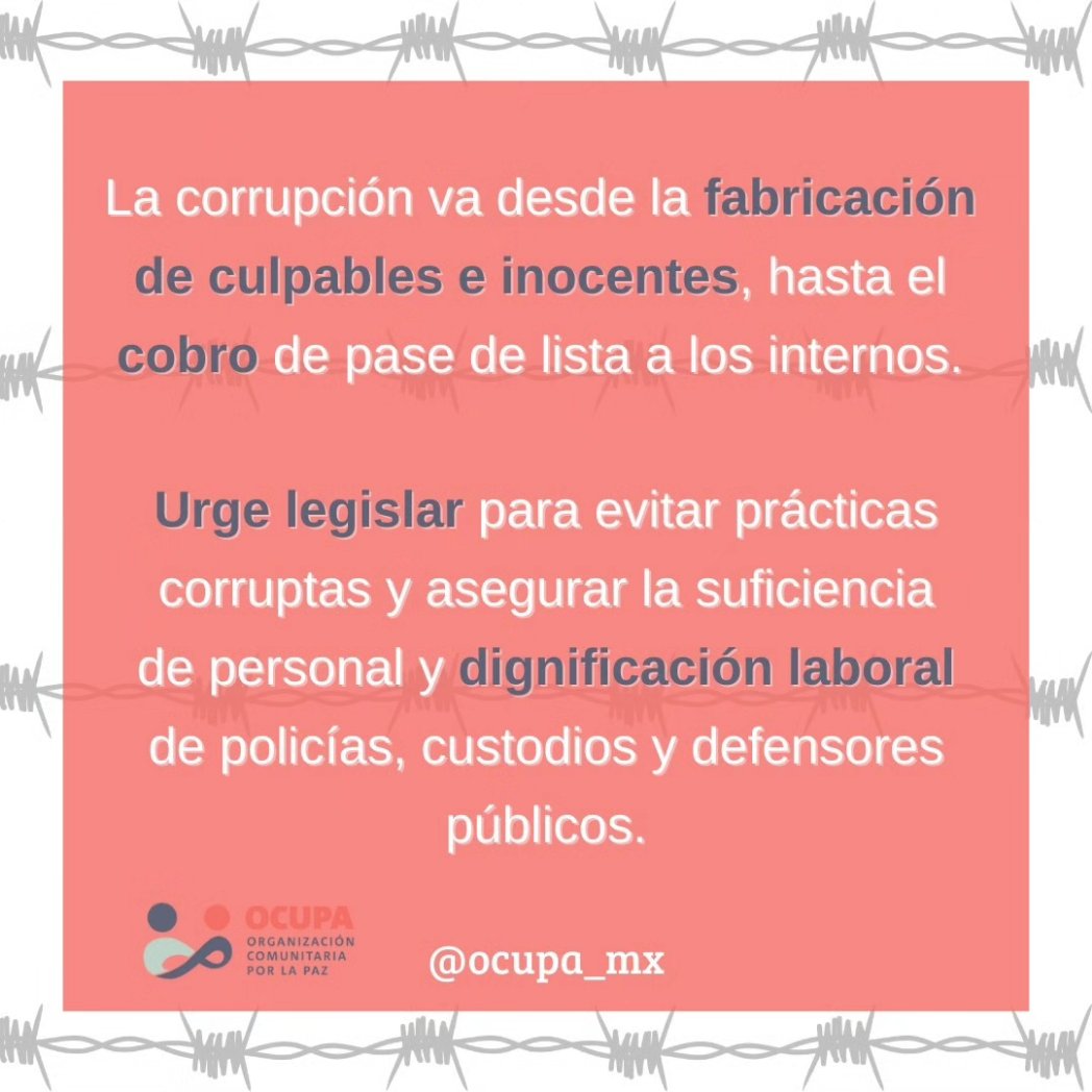 ocupa_mx's tweet photo. Legislar para garantizar buenas condiciones laborales en el sistema de justicia no solo beneficia a los empleados, sino que desempeñan un papel crucial en la lucha contra la corrupción y en la promoción de un sistema más justo y eficiente. 🫂 https://t.co/N0rg7FUyuf