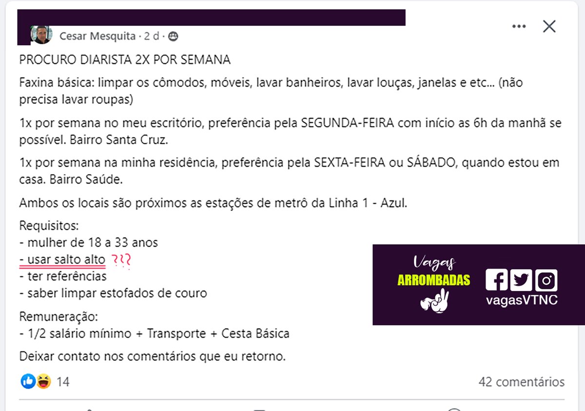 Vagas Arrombadas tweet media