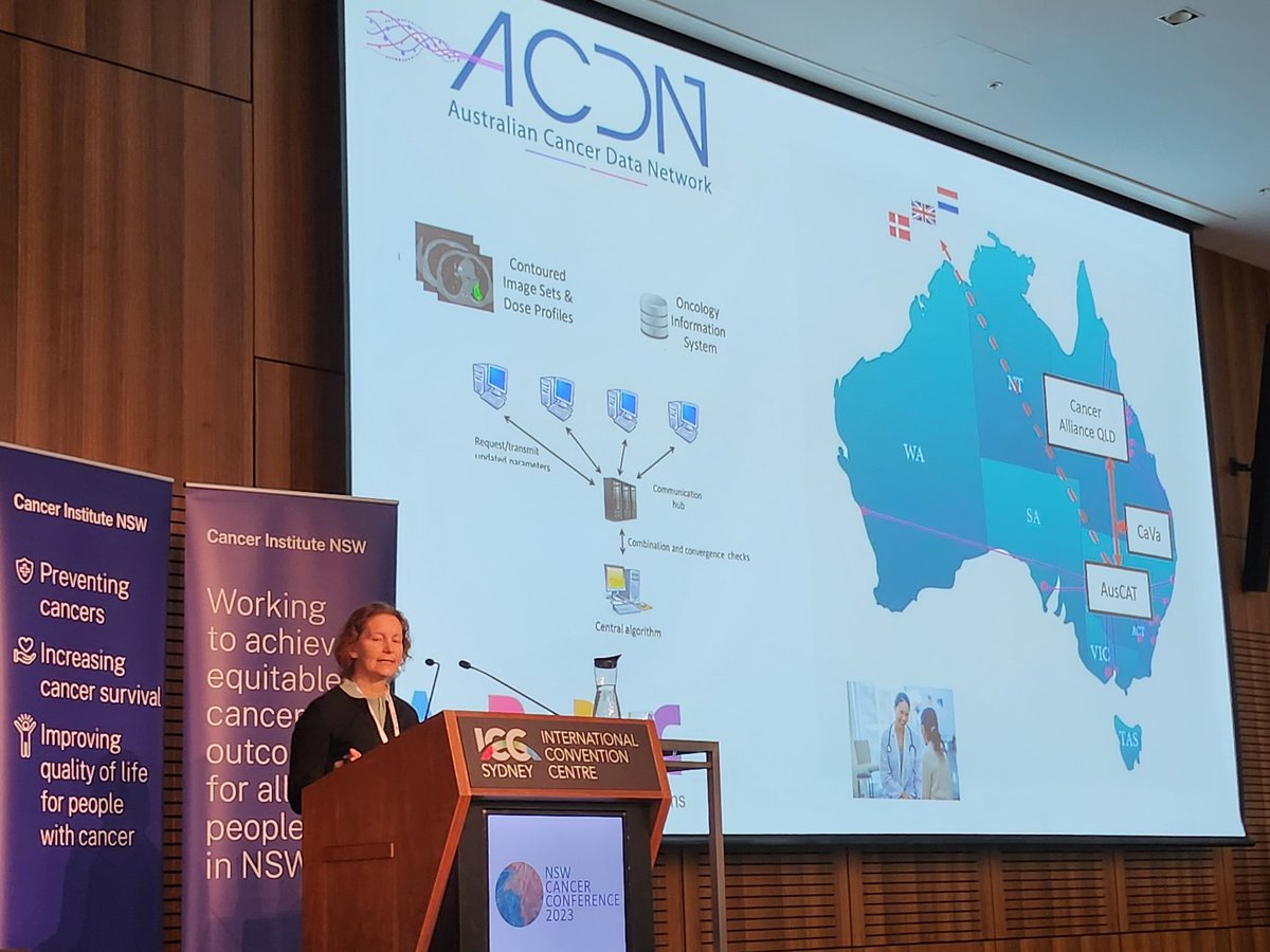 Australian Cancer Data Network. 
Collaboration is so very important to move forward with #CancerResearch and improving diagnosis and prognosis for those diagnosed with cancer