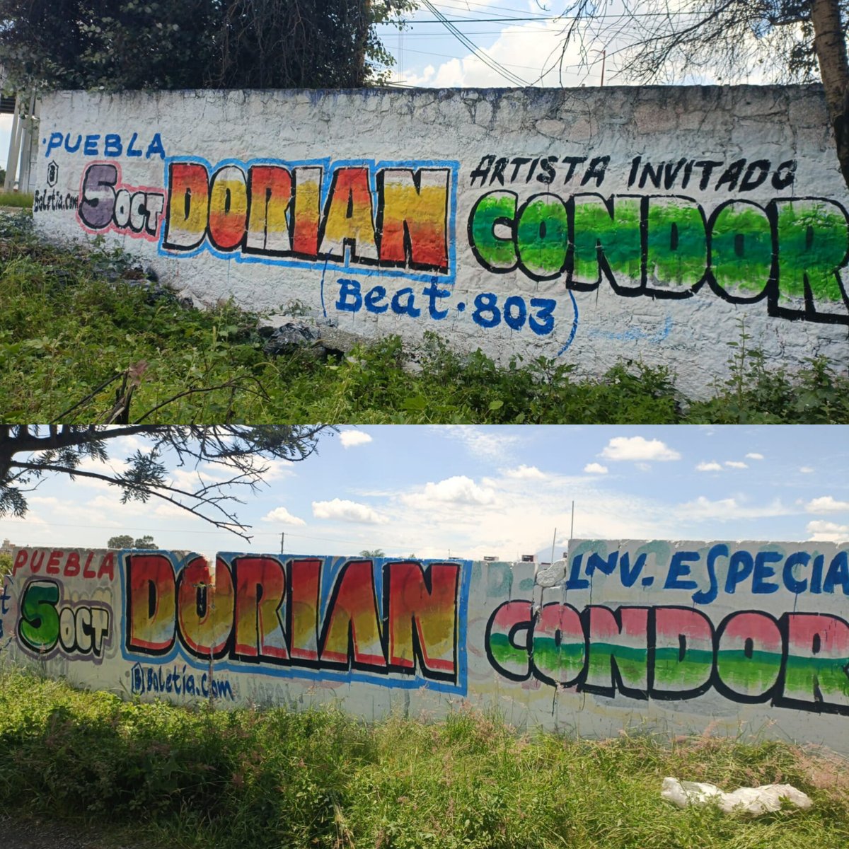 CondorMusica's tweet photo. Así lucen las calles de Puebla por nuestra visita, acompañando a Dorian 🔥🍻  nos vemos el 05 de octubre https://t.co/BY10k8KH8B